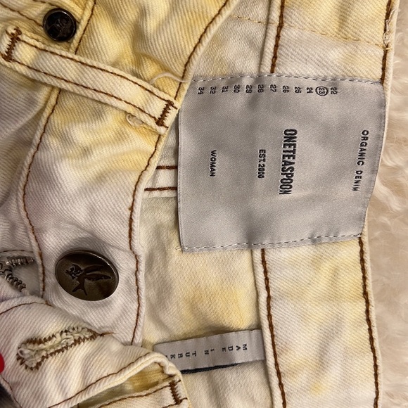 Tie Dye One Teaspoon Size 23 Barely Used - Picture 4 of 6